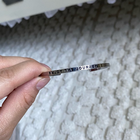 Mantraband Gold and Silver Bangle Bundle - Picture 3 of 4